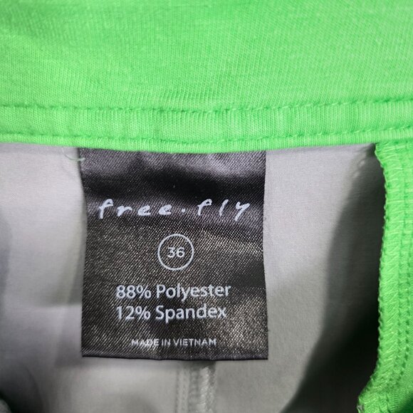 Mens Free Fly Gray Performance Golf Shorts 10" Inseam Polyester Stretch Size 36 - Picture 3 of 10